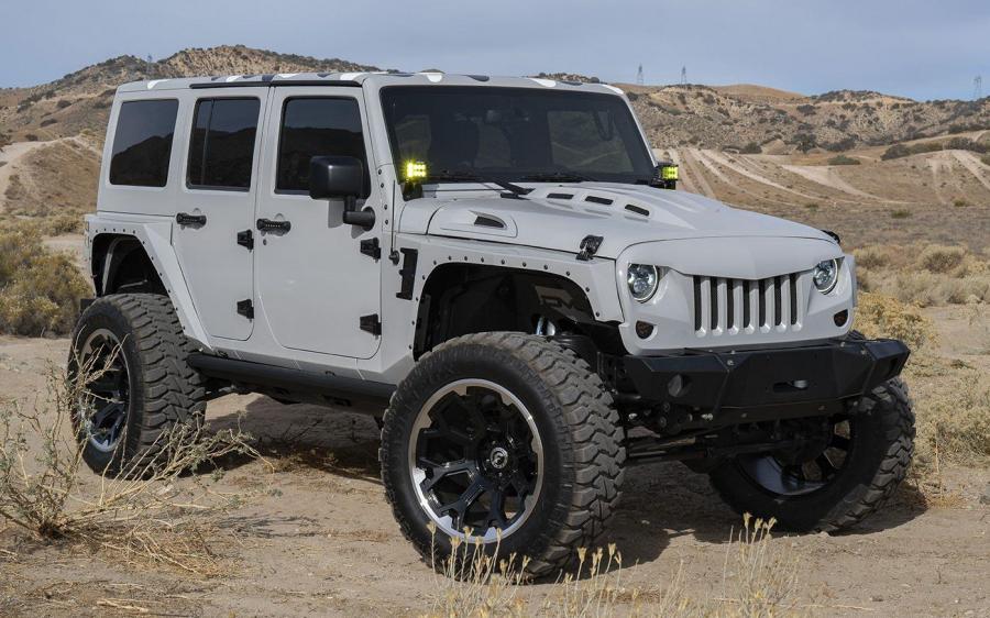 Jeep Wrangler on Forgiato Wheels (FLOW Terra 002) '2018